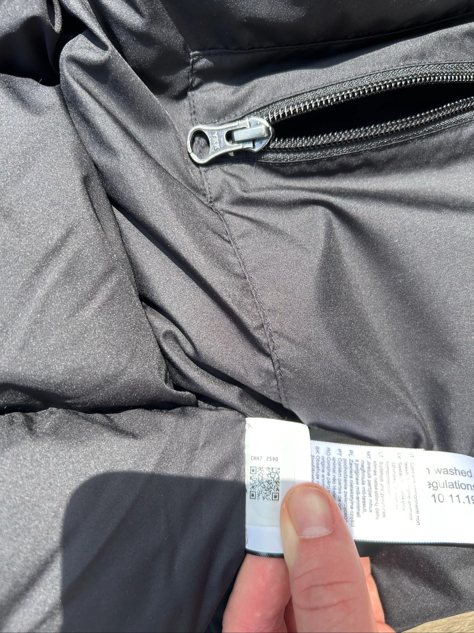 Zwarte The North Face donsjas, maat s – photo 5